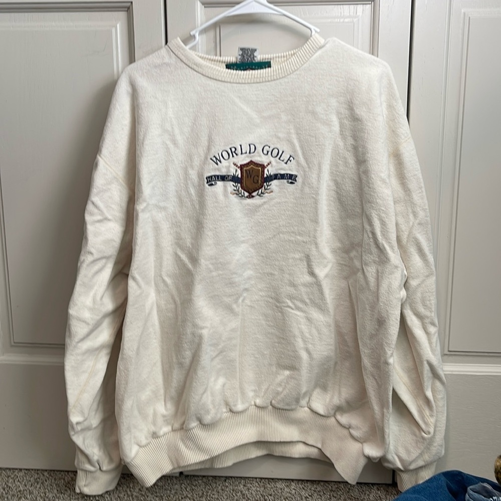 World golf sweatshirt